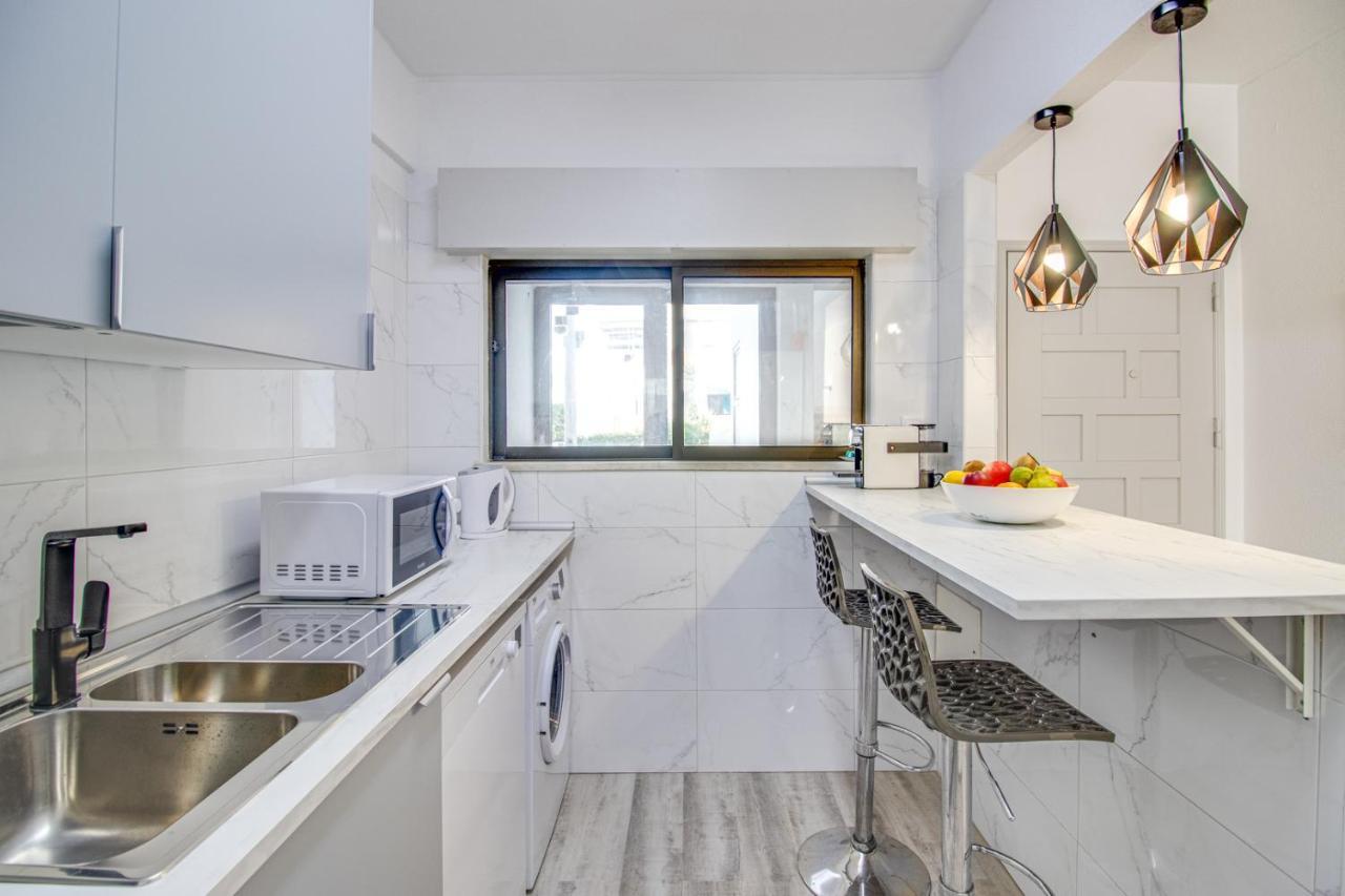Renovated Oasis Ocean View 1Bd Wi-Fi Beach 3 Min Αλμπουφέιρα Εξωτερικό φωτογραφία
